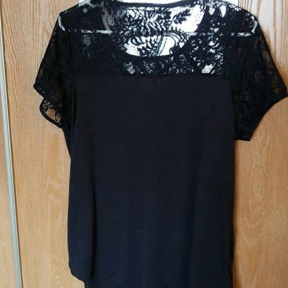 Torrid Lace Yolk Tee - Picture 3 of 3